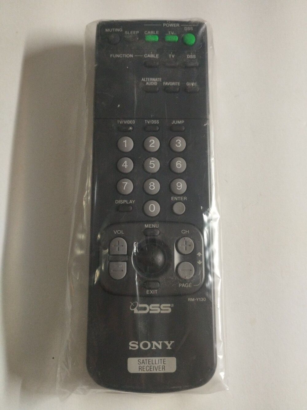 Sony RM-Y130 Satellite Receiver Remote - New